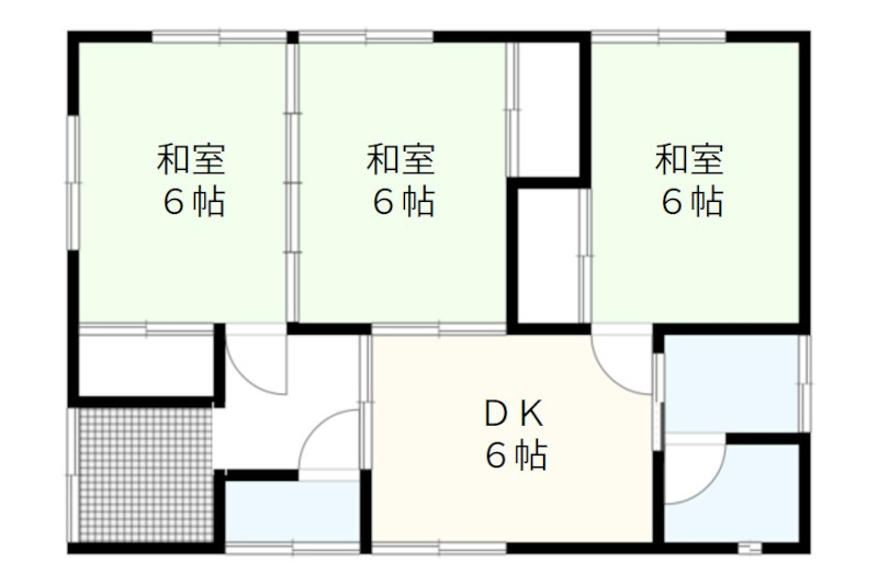 道田町貸家間取